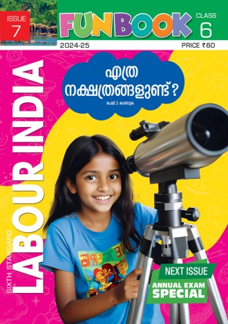 Labour India, Class - 6 ( Kerala Syllabus ), English Medium ( 8 Issues )